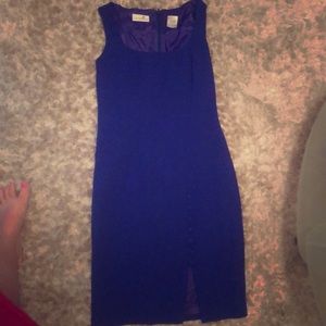 Liz Claiborne, Size 4, Royal blue dress